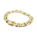 Bracelet “Bean” mesh bracelet, yellow gold 58 Facettes 32655