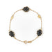 Bracelet Bracelet Yellow gold Onyx 58 Facettes 1610139CN