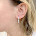 Earrings Messika earrings, “Move Link”, white gold, diamonds. 58 Facettes 33237