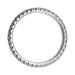 Bague 53 Alliance Cartier, "Etincelle", or blanc, diamants. 58 Facettes 32039