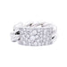 Ring 52 Dior ring, “Courmette”, white gold and diamonds. 58 Facettes 33190
