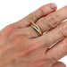Ring 52 Cartier ring, "Trinity", three golds. 58 Facettes 33346
