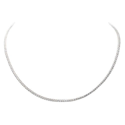 Collier Collier Rivière Or blanc Diamant 58 Facettes 2708407CN