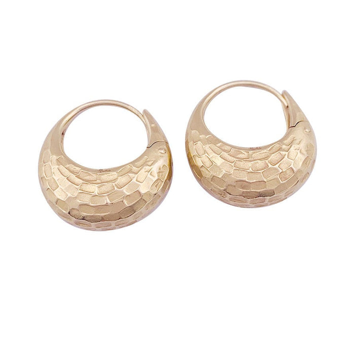 Boucles d'oreilles Boucles d'oreille Pomellato "Duna", or rose mate 58 Facettes 33260