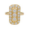 Bague 58 Bague en or jaune et diamants. 58 Facettes 31151