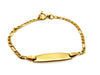 Bracelet Curb Bracelet Yellow gold 58 Facettes 1145903CD