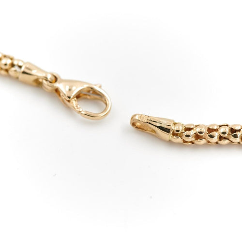 Collier Collier Maille pop-corn Or jaune 58 Facettes 1667893CN