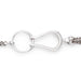 Hermès Necklace - “Arabesque” Long Necklace Silver 58 Facettes 1
