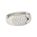 Ring 51 Chaumet ring in white gold “Liens” model, diamonds. 58 Facettes 31145
