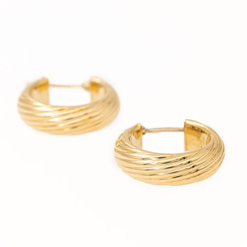 Boucles d'oreilles Boucles d'oreilles Créoles Or jaune 58 Facettes 2107060CN