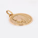 Pendentif Médaille en or rose Vierge Marie auréolée 58 Facettes 19-135A