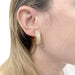 O.J Perrin ear clip earrings, yellow gold, diamonds. 58 Facettes 32899