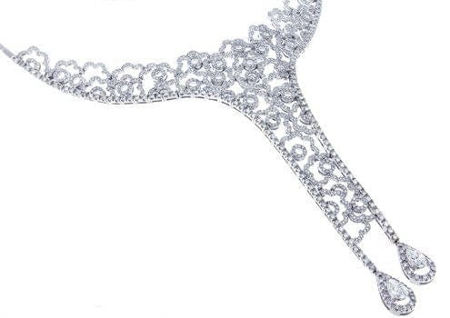 Collier Collier or blanc diamants 58 Facettes 63700020