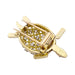 Brooch Vintage Cartier brooch, "Tortue", yellow gold and diamonds. 58 Facettes 33994