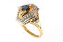 Bague 61 Bague saphir et diamants 58 Facettes 13103
