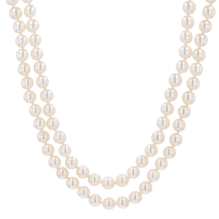 Collier Collier de perles en double rang 58 Facettes 23-072