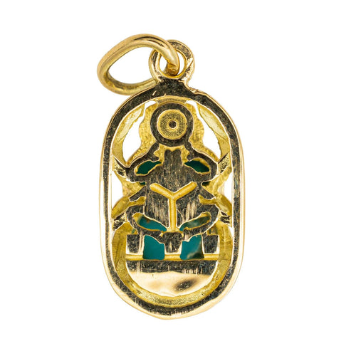 Pendentif pendentif scarabée Or jaune 58 Facettes 2459302CN