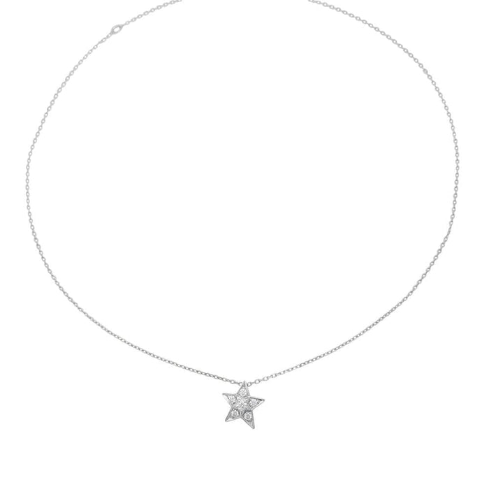Collier Collier Chanel, "Comète Géode", or blanc, diamants. 58 Facettes 31558
