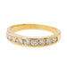 Bague 52 Bague Demi alliance Or jaune Diamant 58 Facettes 2673936CN