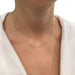 Necklace “Gutter” necklace in two golds and diamonds. 58 Facettes 27921
