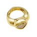 Ring 50 Piaget “Heart” ring in yellow gold and diamonds. 58 Facettes 30704