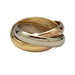 Ring 51 Cartier ring, “Trinity Classique”, three golds. 58 Facettes 30969