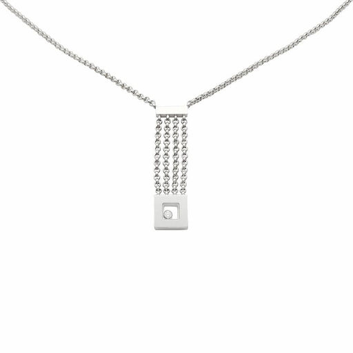Collier Collier Chopard, "Happy Diamonds", or blanc, diamants. 58 Facettes 31385