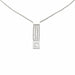 Necklace Chopard necklace, “Happy Diamonds”, white gold, diamonds. 58 Facettes 31385