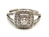 Bague 48 Bague Solitaire Or blanc Diamant 58 Facettes 1422695CN