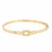 Bracelet Bracelet Yellow gold Diamond 58 Facettes 1875610CN