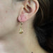 Earrings Rose drop earrings 58 Facettes 19-456G