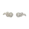 Boucles d'oreilles Paire de boucles d'oreilles Art Déco en platine 58 Facettes 31948