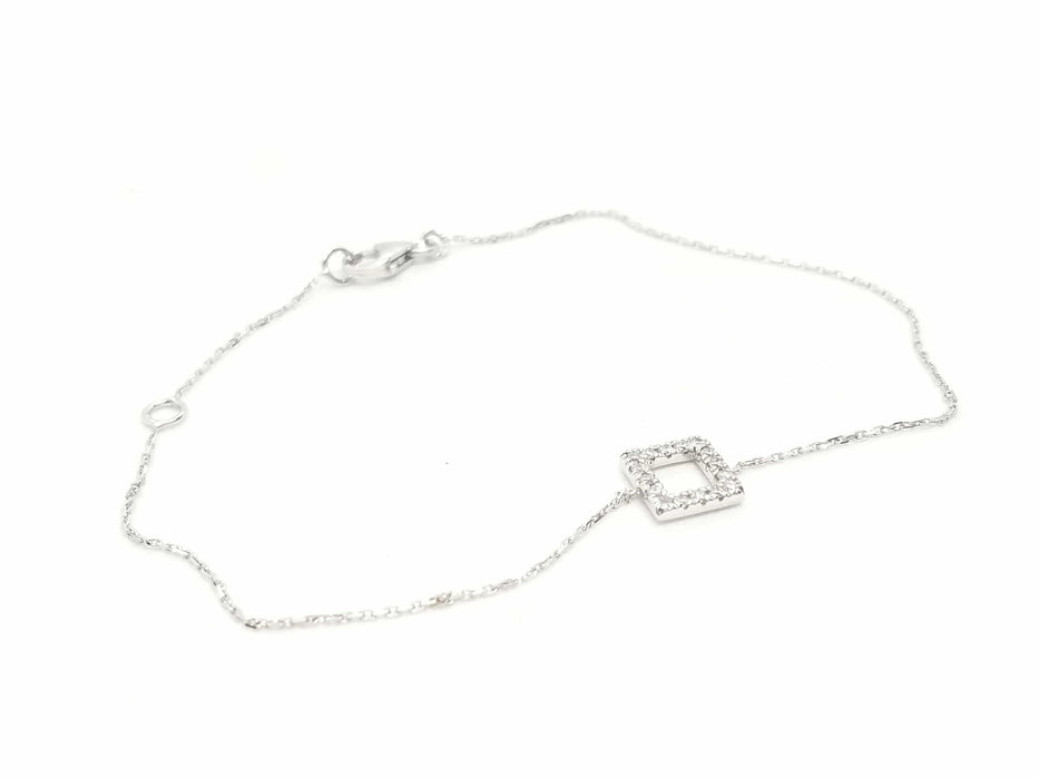 Bracelet Bracelet Graphique Or blanc Diamant 58 Facettes 579173RV