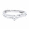 Bague 49 Bague Solitaire Or blanc Diamant 58 Facettes 2313084CN