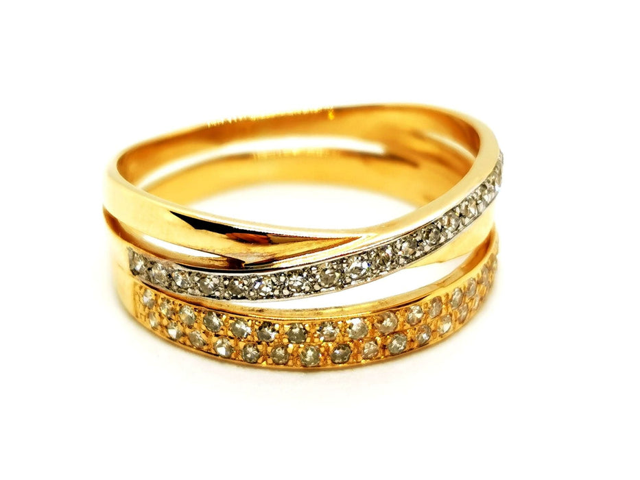 Bague 60 Bague Or jaune Diamant 58 Facettes 1292461CN