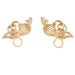 Earrings Vintage rose gold earrings. 58 Facettes 33516
