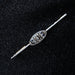 Brooch Art deco sapphire diamond barrette brooch 58 Facettes 21-803