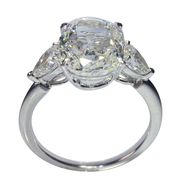 Bague 52 Bague diamant ovale 4,03 ct 58 Facettes 22294-0064