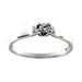Ring 54 0,12 ct diamond solitaire ring 58 Facettes 9386
