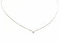 Collier Collier Or blanc Diamant 58 Facettes 578759RV