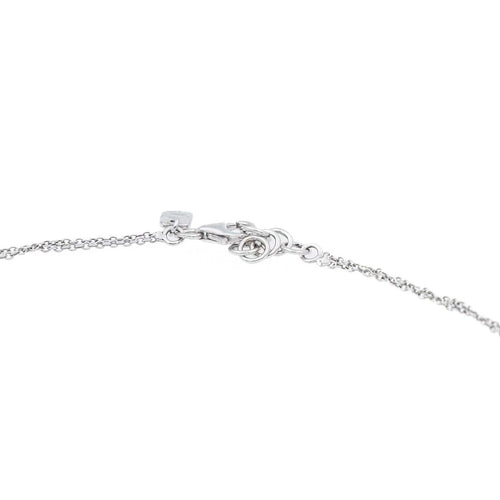 Collier Collier Or blanc Diamant 58 Facettes 578629CD
