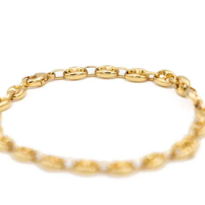 Bracelet Bracelet Grain de café Or jaune 58 Facettes 2034055CN