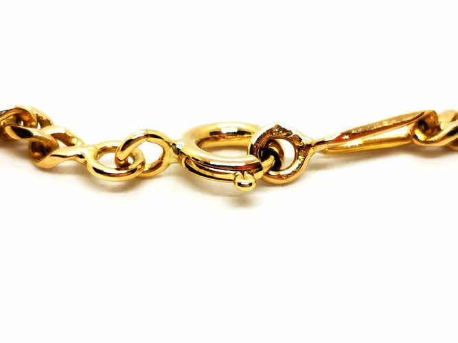 Collier Collier Maille alternée Or jaune 58 Facettes 1179550CD