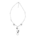 Collier Collier Or Gris, Diamants Blancs et Diamants Noirs 58 Facettes 33700069