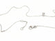 Collier Collier Chaîne + pendentif Or blanc Diamant 58 Facettes 579136RV