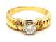 Bague 53 Bague Solitaire Or jaune Diamant 58 Facettes 1718912CN
