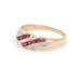 Bague Bague Or jaune Rubis 58 Facettes