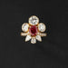 Ring Ring signed MELLERIO in yellow gold, rubies & diamonds 58 Facettes