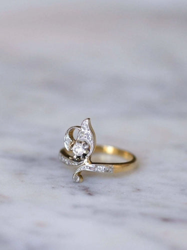 Bague Duchesse Belle Epoque diamants 58 Facettes