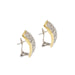 Earrings 2 gold diamond earrings 58 Facettes 22616